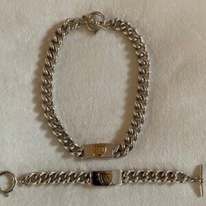 Ralph Lauren Sterling Silver Necklace & Bracelet Set